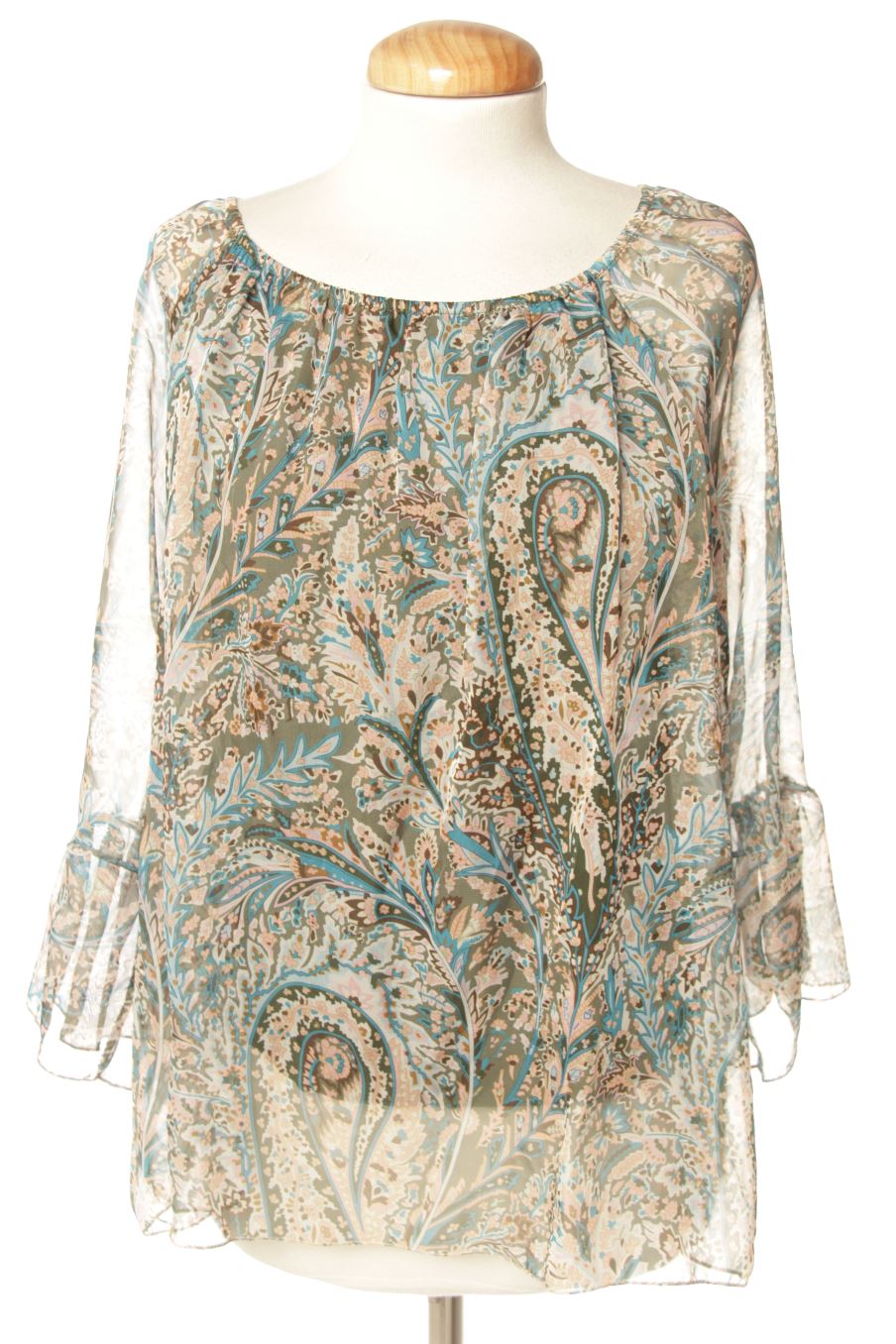Blouse à manches longues New collection de la taille L, de couleur imprimés