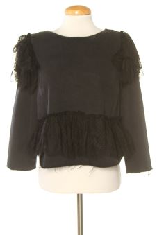Blusa a maniche lunghe S Mango