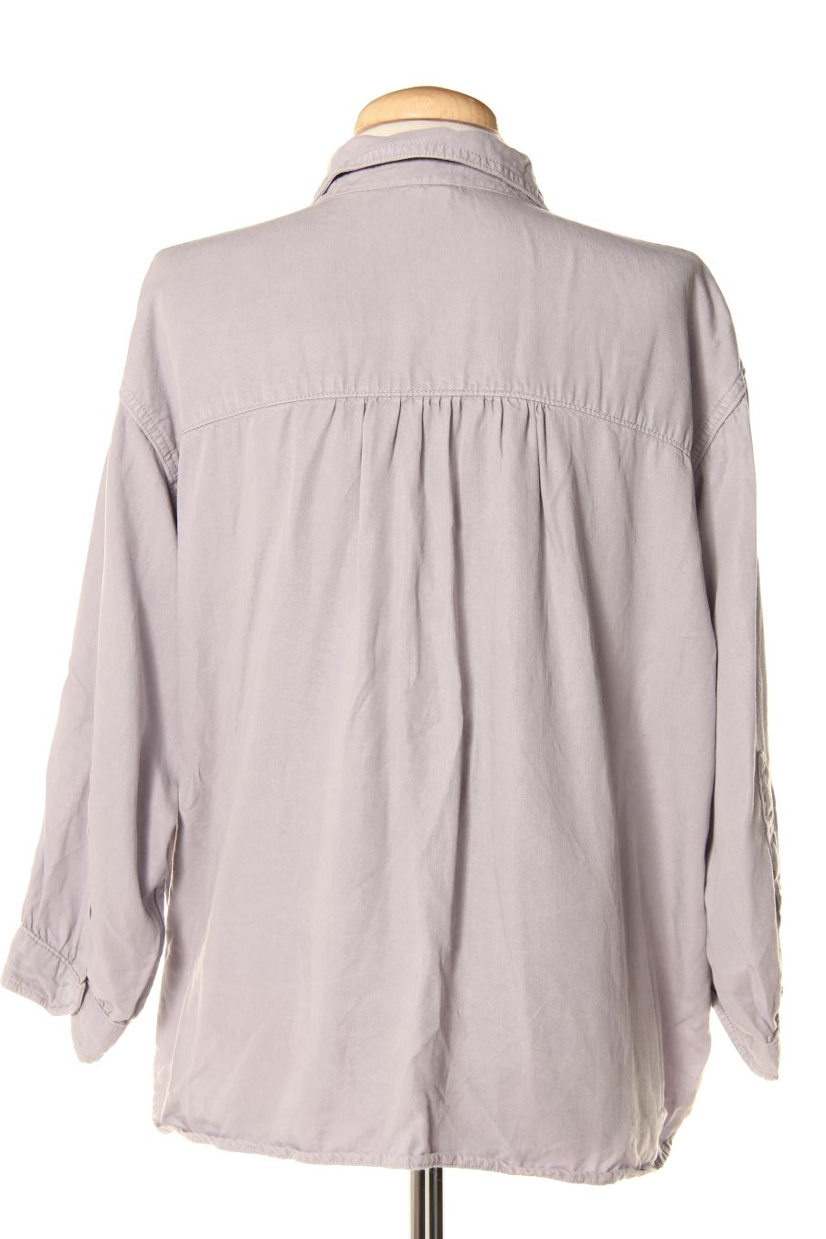 Blusa de manga larga de H&M de la talla 36, de color gris