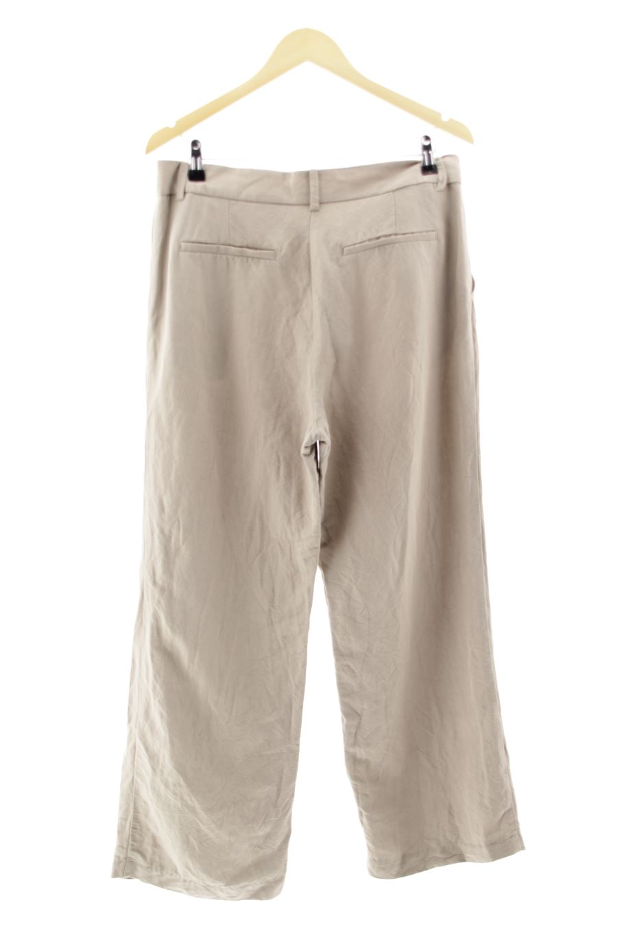 Pantalones de H&M de la talla 42, de color gris