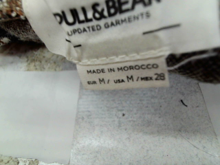 Falda de Pull & Bear de la talla M, de color cuadros