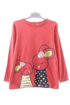 Langärmeliges T-shirt 122 Denokids