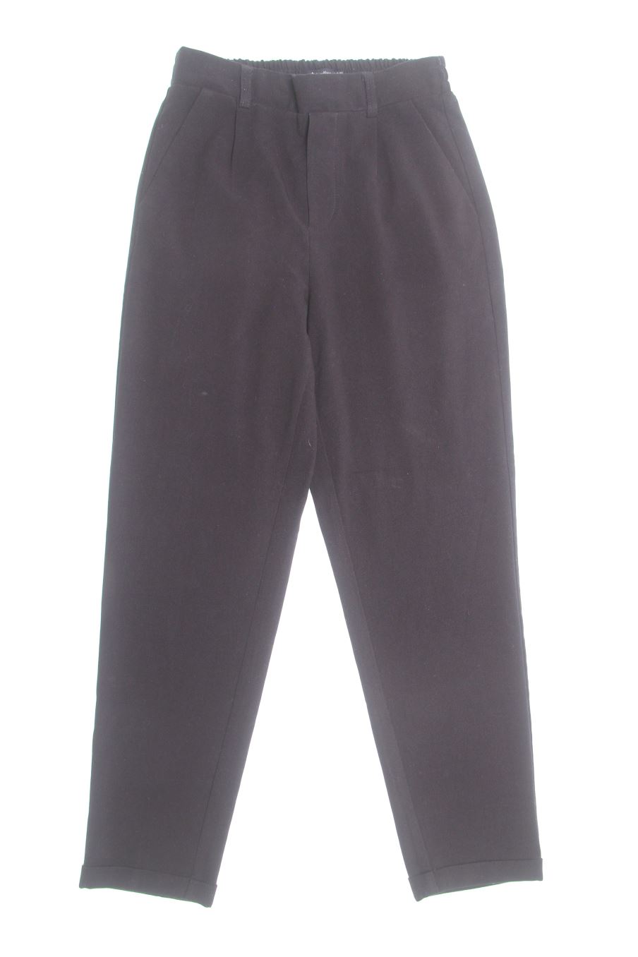 Pantalones de Stradivarius de la talla XS, de color negro