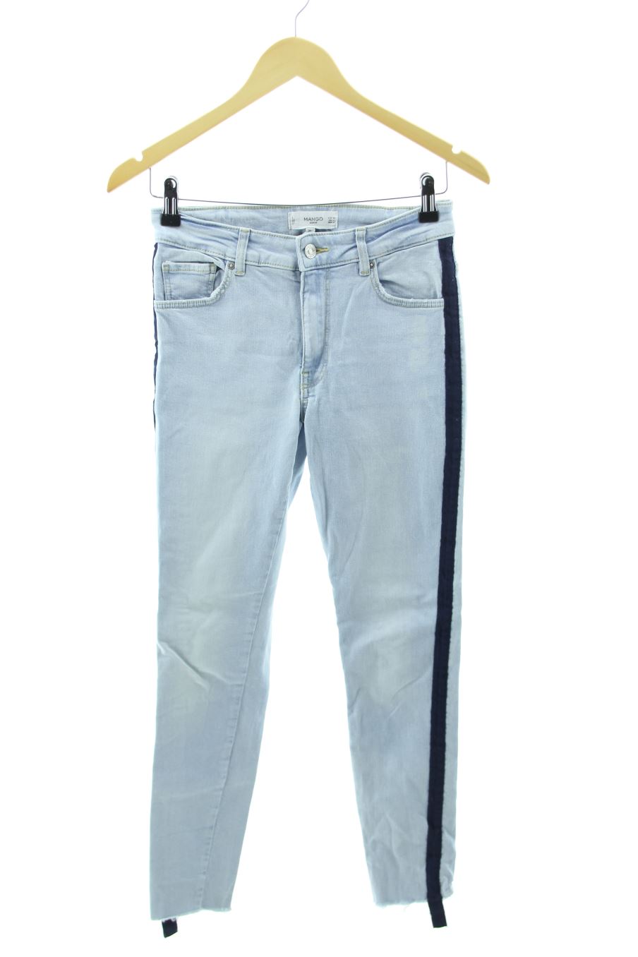 Jeans Mango de la taille 36, de couleur bleu de denim