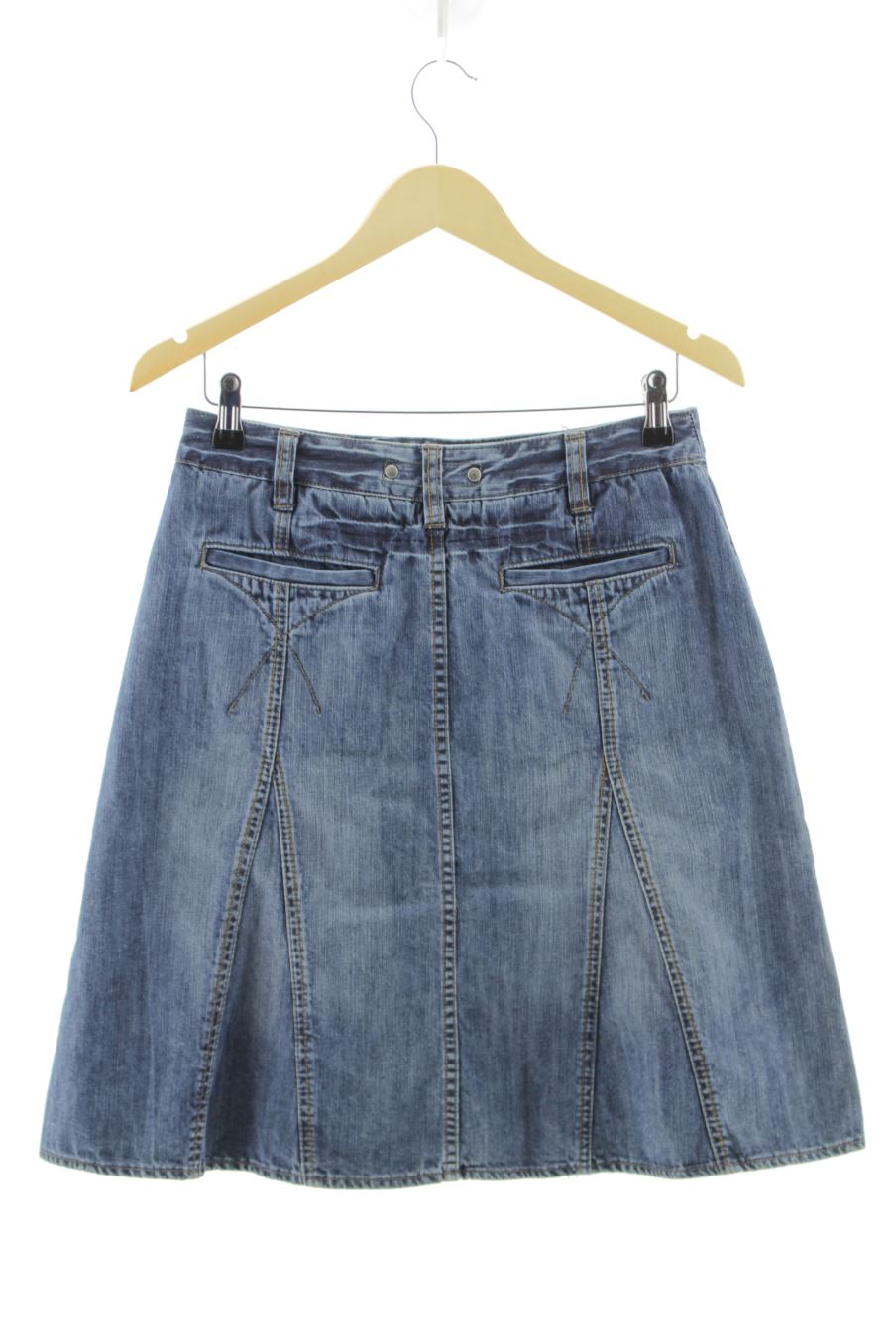 Jupe Street one de la taille 36, de couleur bleu de denim