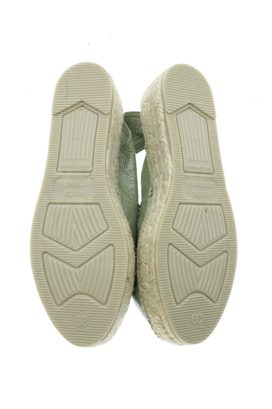 Sandalias planas de Gaimo de la talla 39, de color verde de