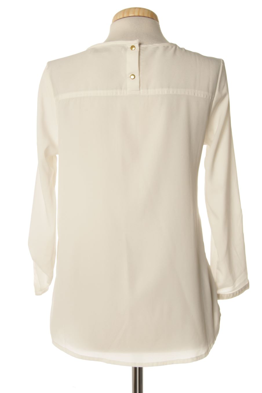 Blusa de manga larga de Sfera de la talla S, de color blanco