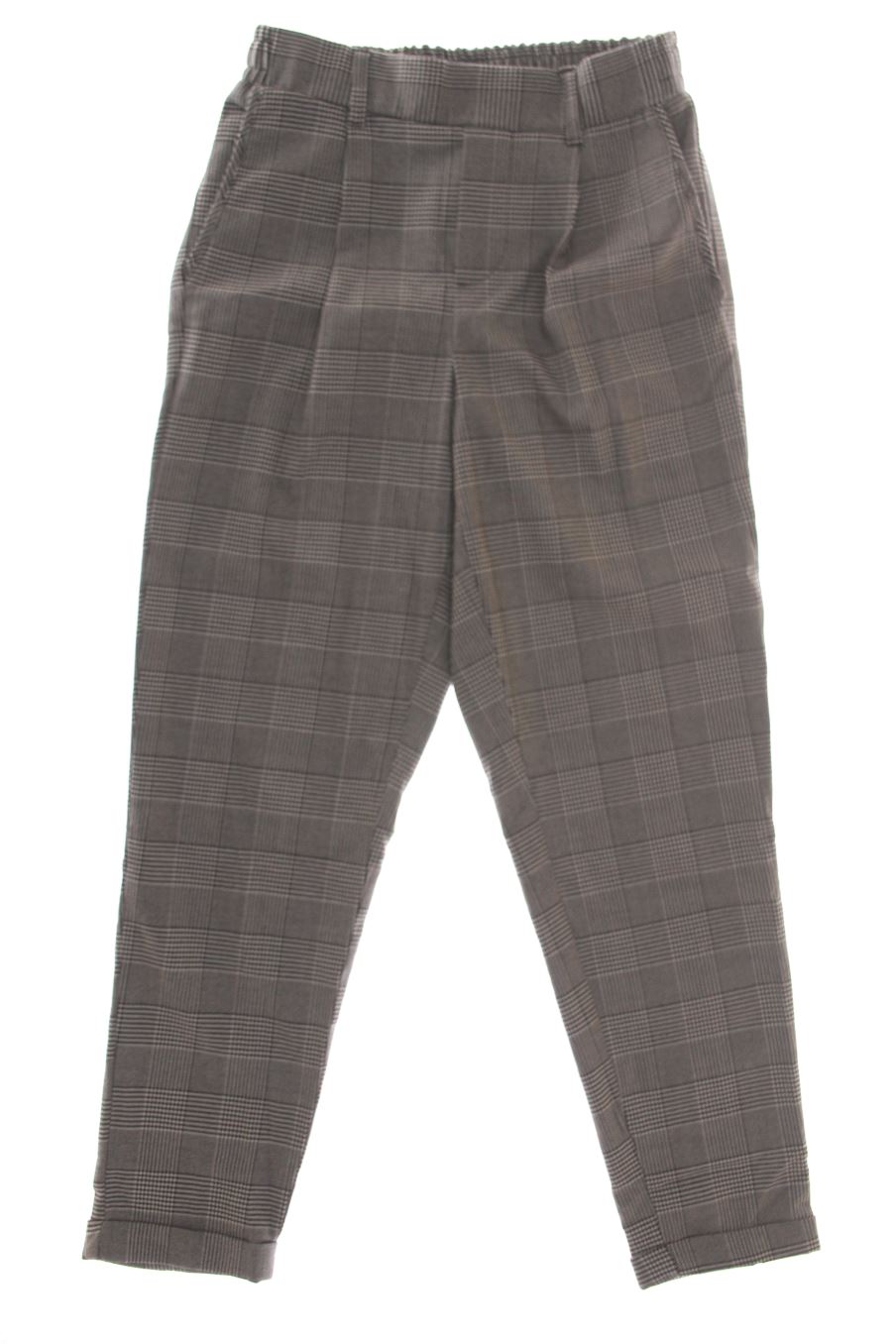 Pantalon Bershka de la taille S, de couleur carreaux