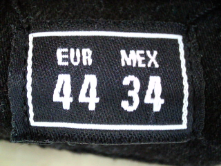 Vaquero de Pull & Bear de la talla 44
