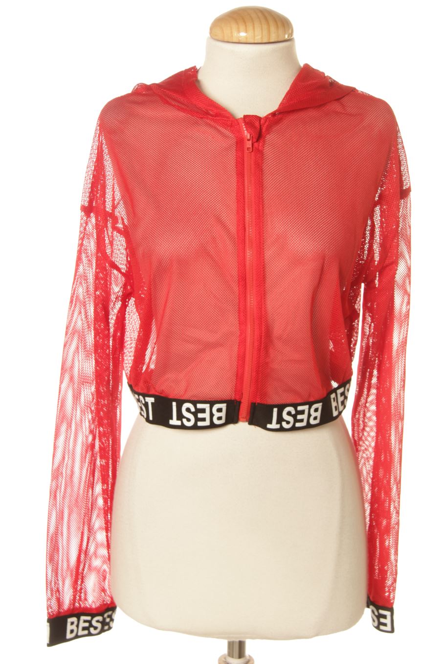 Cardigan von Best Größe S, Farbe Rot, für