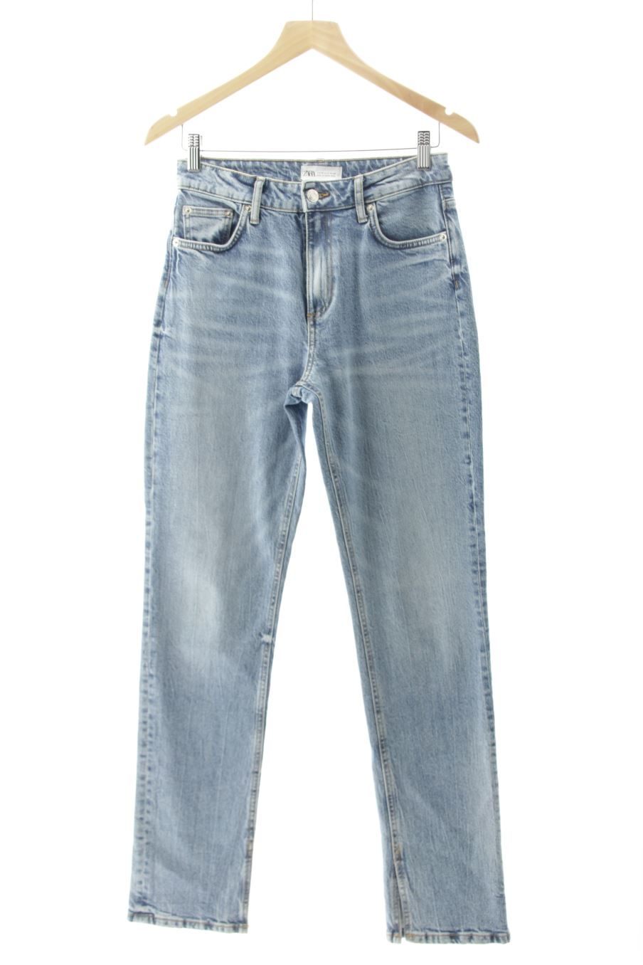 Jeans Zara de la taille 36, de couleur bleu de denim