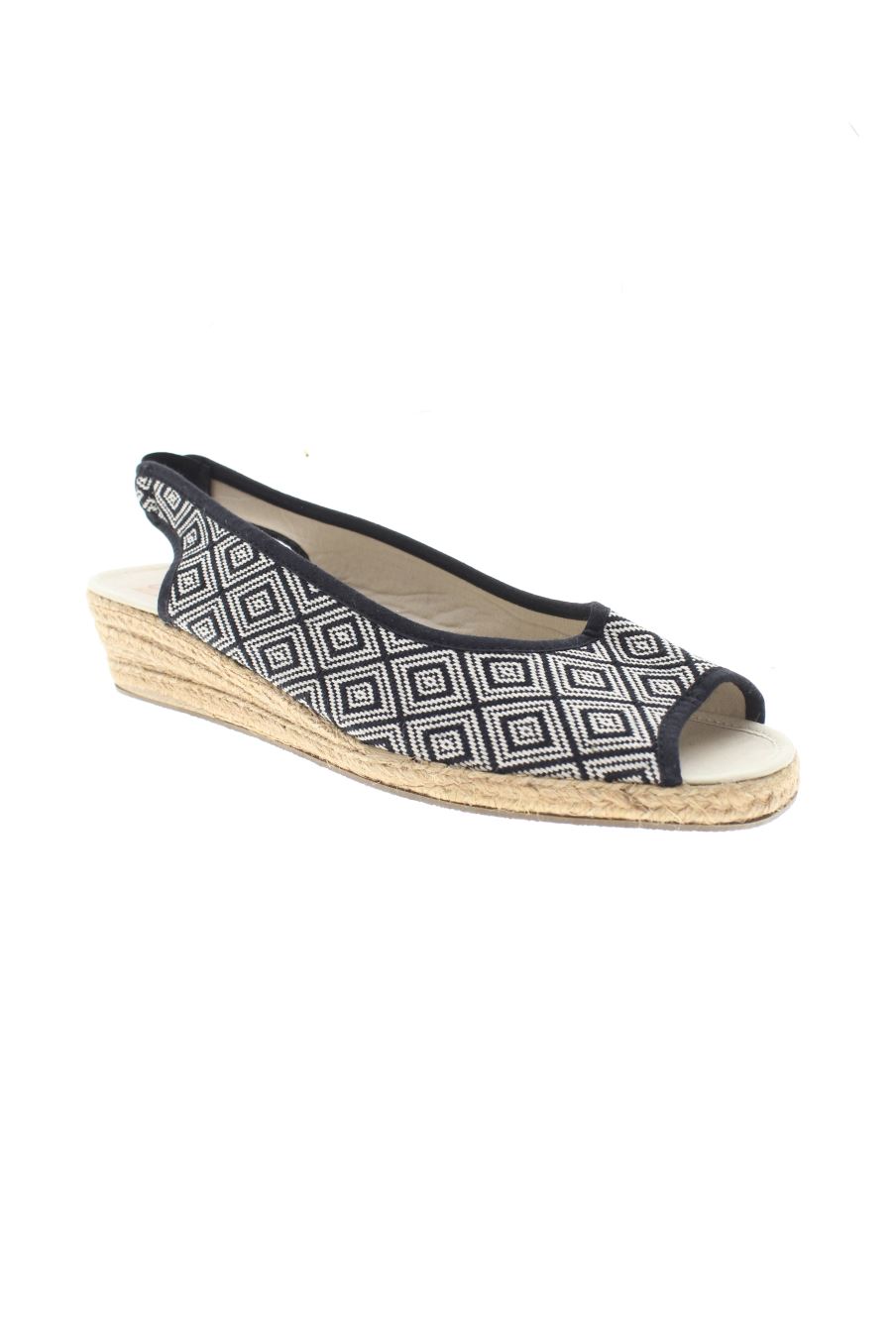 Sandalias tacon de confortíssimo de la talla 41, de color negro de