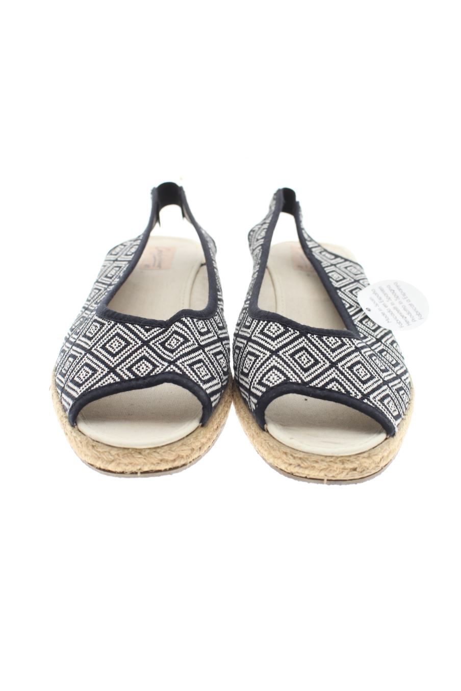 Sandalias tacon de confortíssimo de la talla 41, de color negro de
