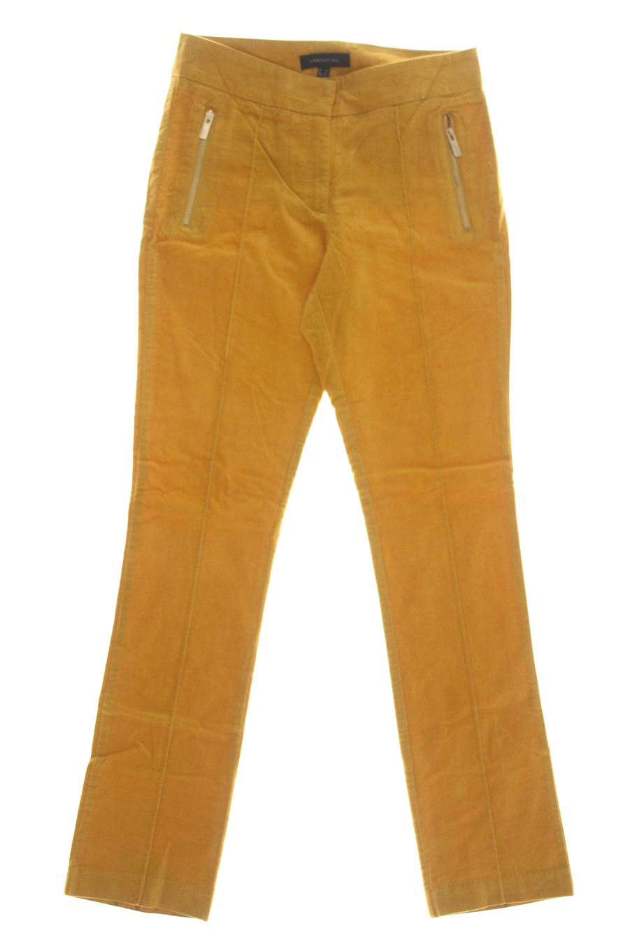 Pantalones de Cortefiel de la talla 36, de color mostaza