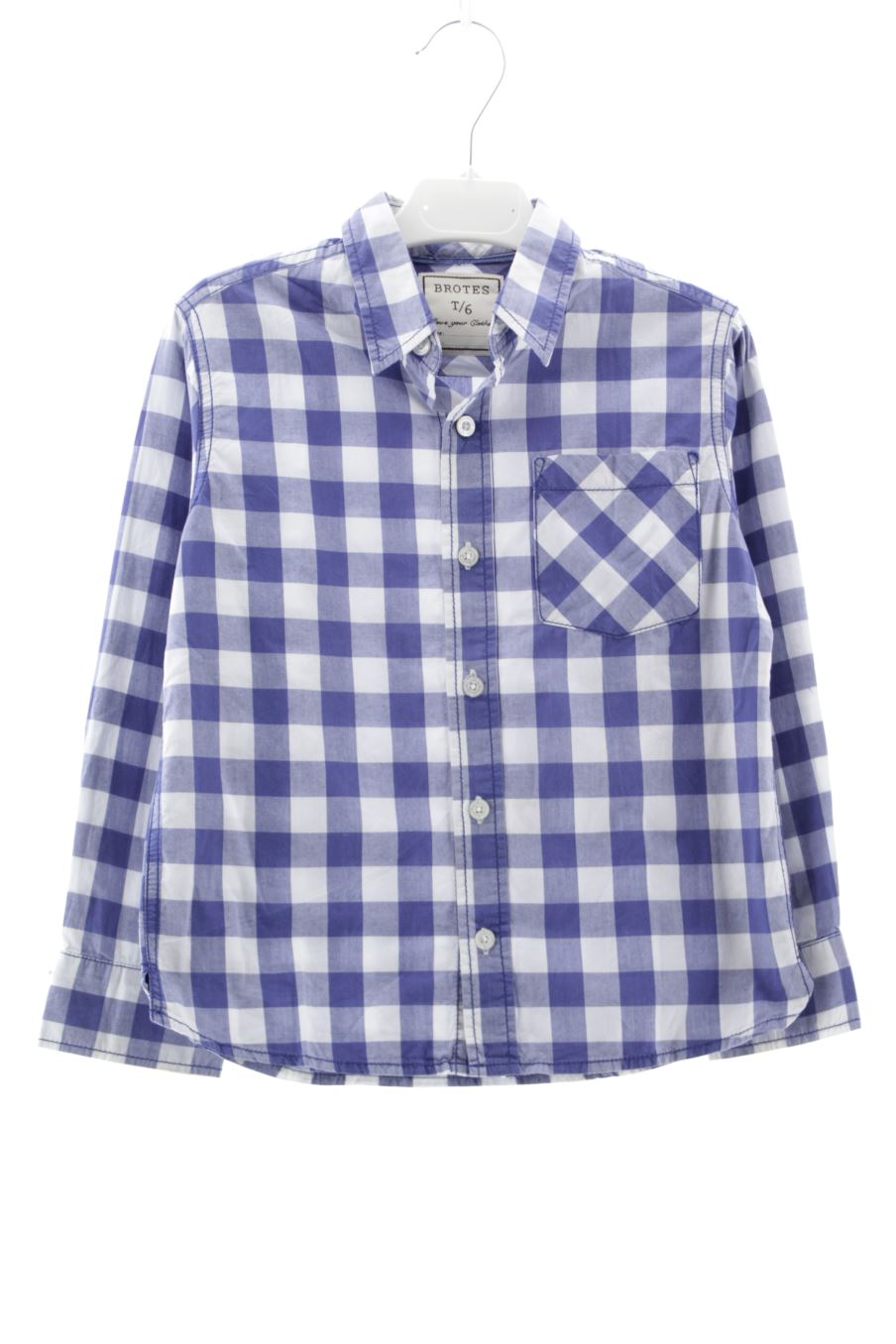 gebraucht BROTES Langärmeliges Hemd Größe 116