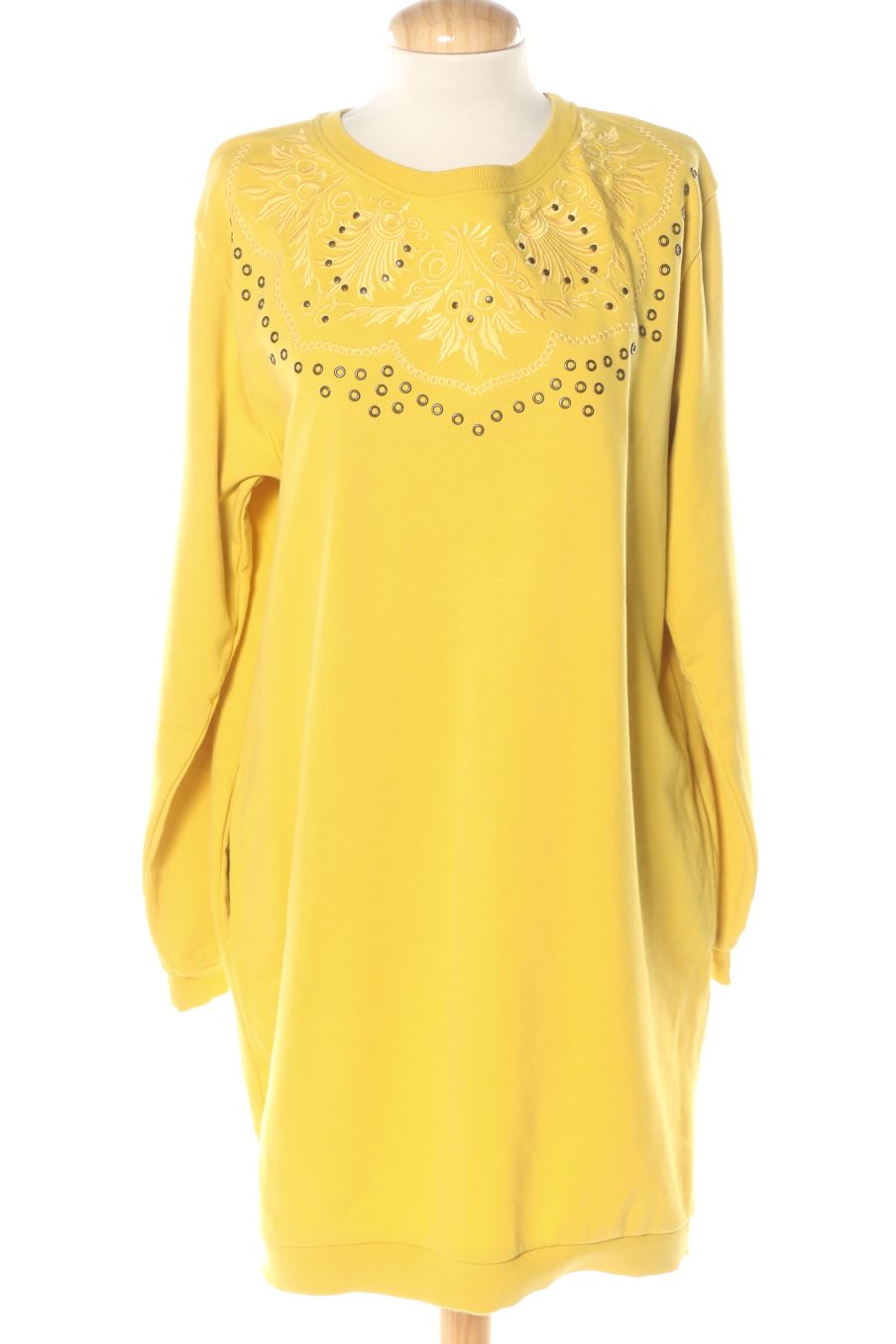 Vestito casual de Desigual de la talla L, de color giallo