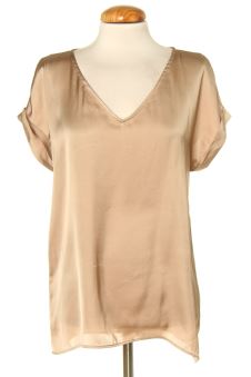 Blusa de manga corta S Mango