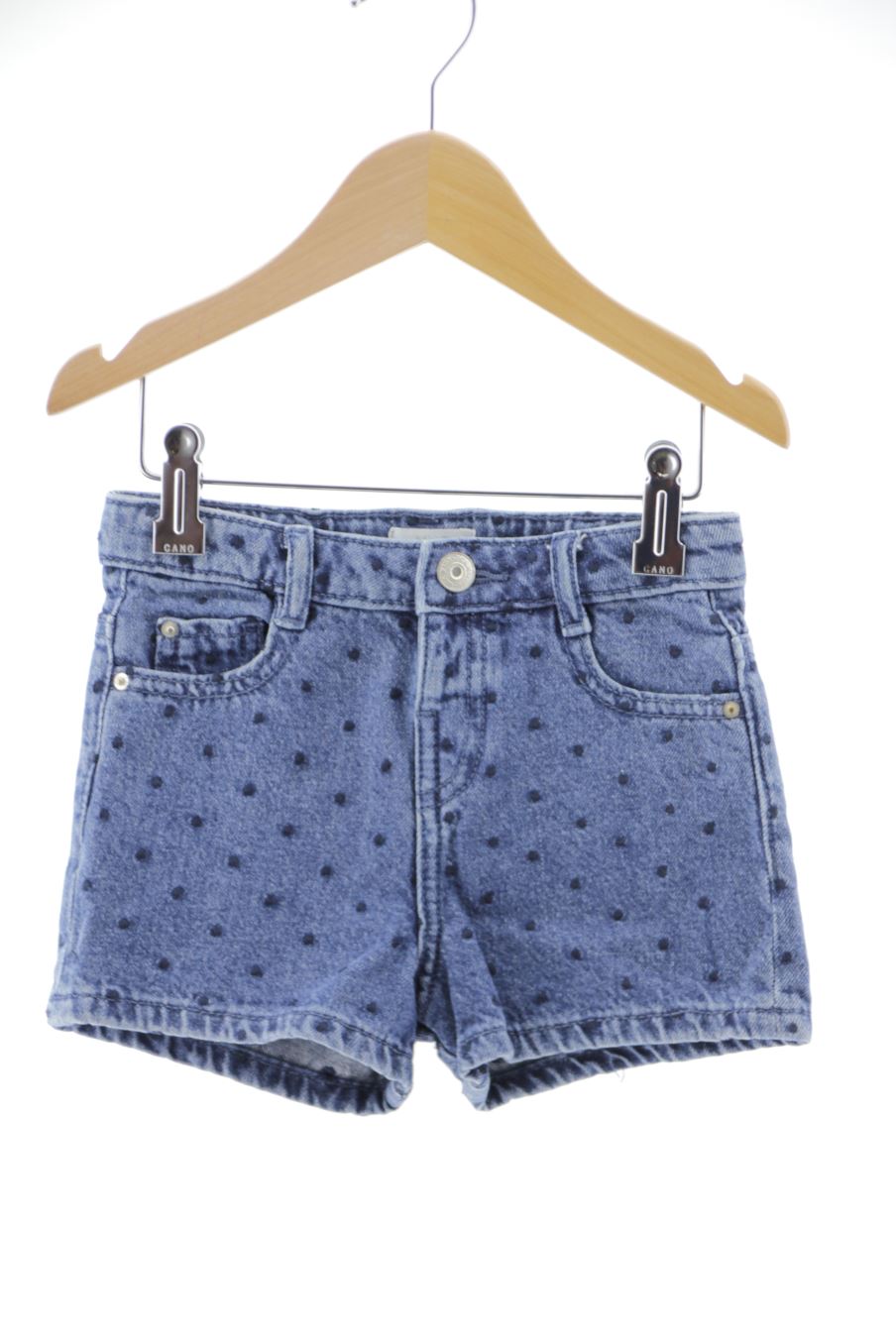 Short en jean Mango de la taille 2 ans de denim de seconde main