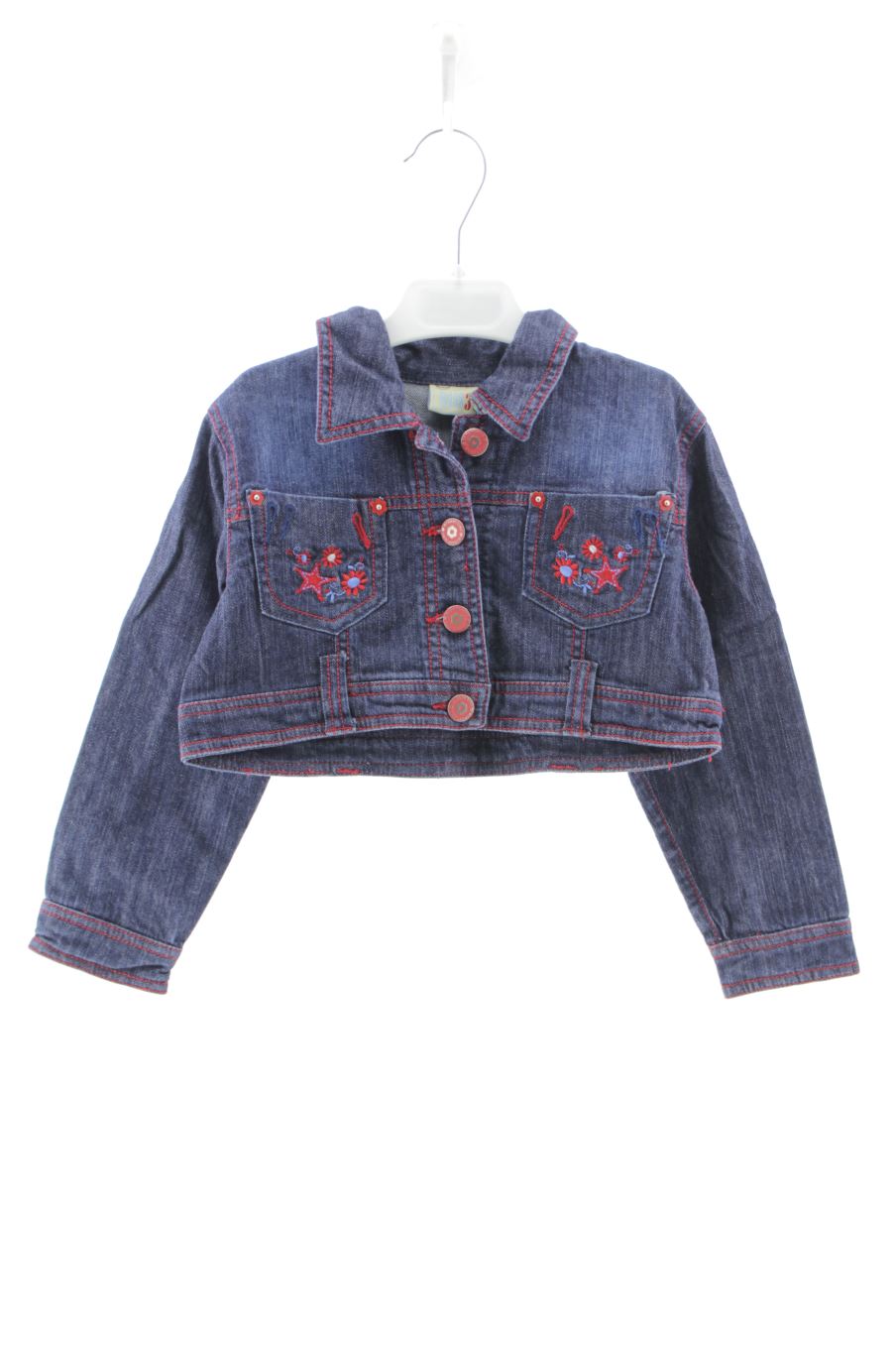Blouson Bass3 de la taille 3 ans de denim de seconde main