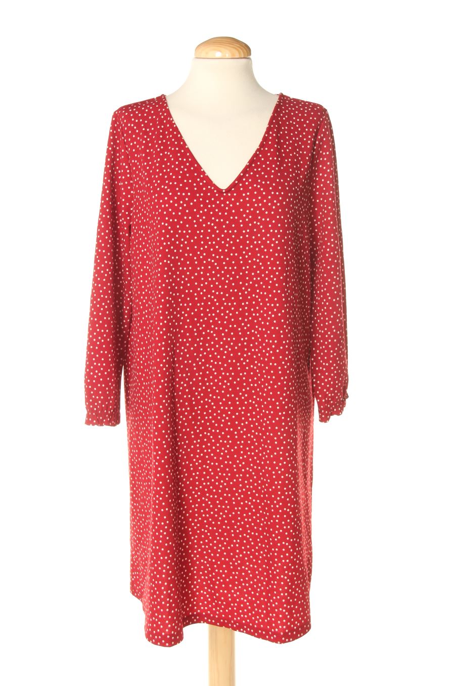 Robe casual Milano de la taille L, de couleur rouge