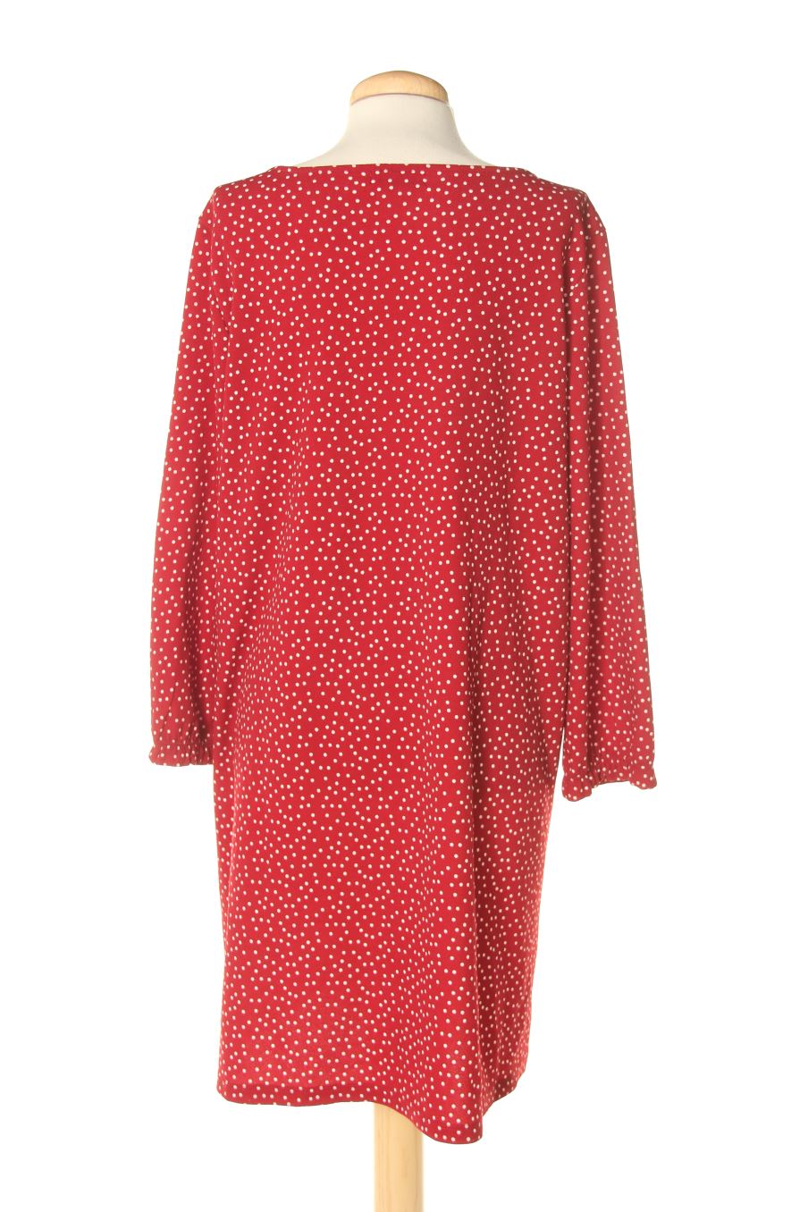 Robe casual Milano de la taille L, de couleur rouge