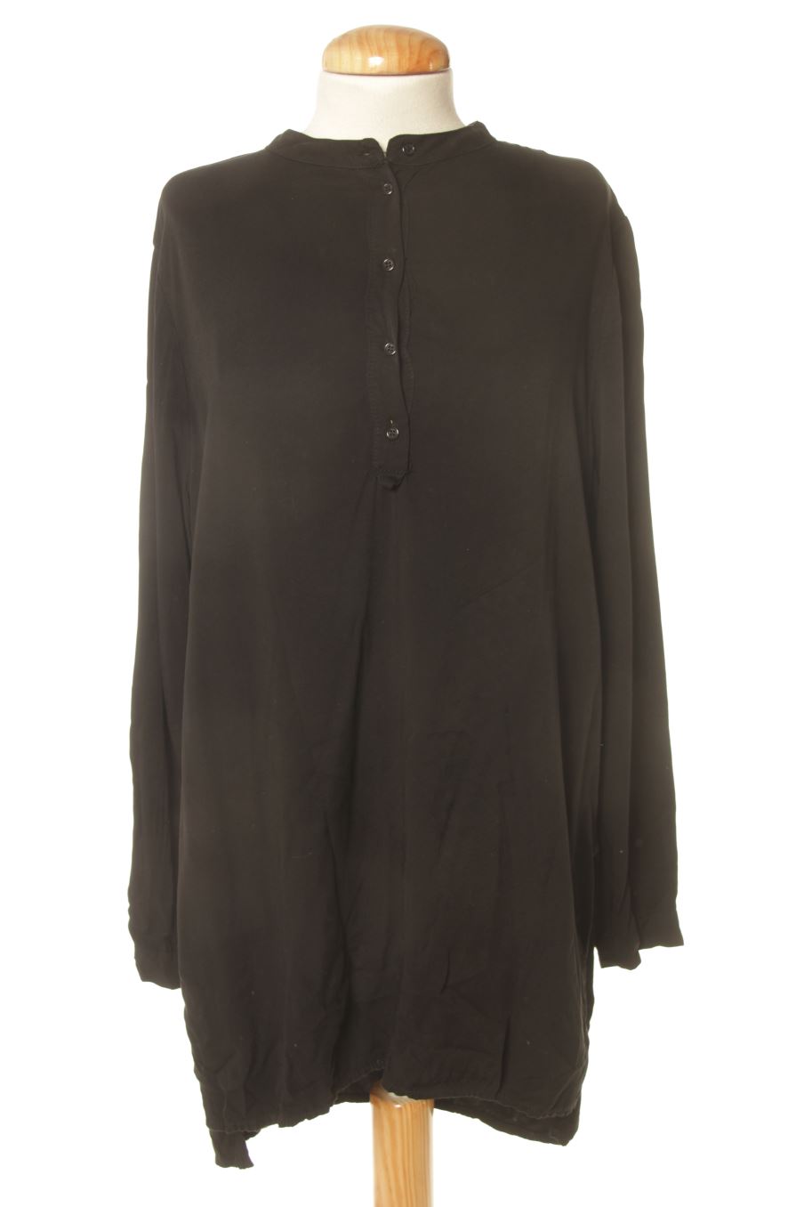 Blusa de manga larga de PERCENTIL de la talla M, de color negro