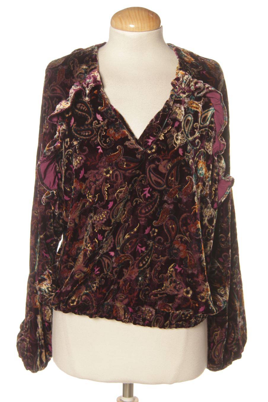 Blouse à manches longues Les petites... de la taille S, de couleur imprimés de velours