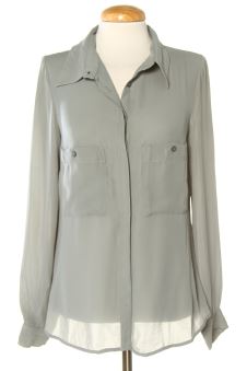 Blusa de manga larga M Mango