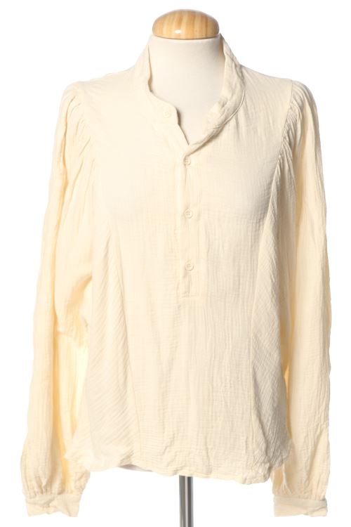 Blusa a maniche lunghe