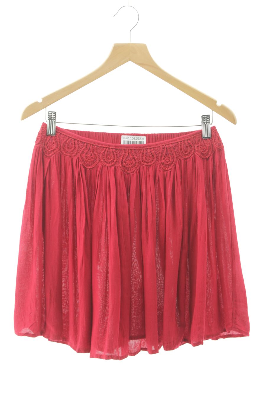 Gonne de Zara de la talla L, de color rosso