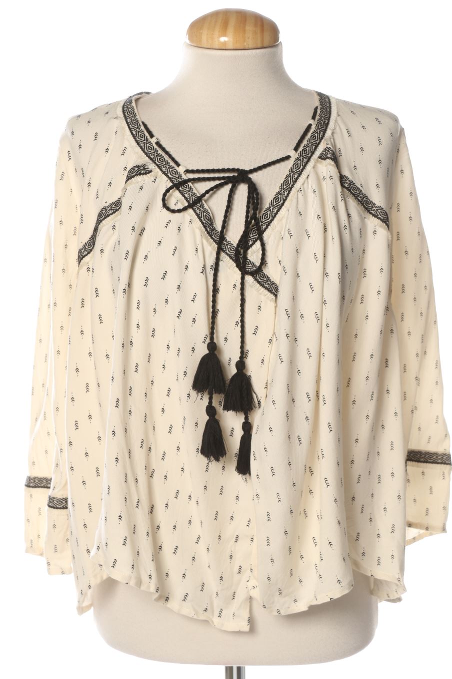 Blouse à manches longues Pull & Bear de la taille S, de couleur imprimés