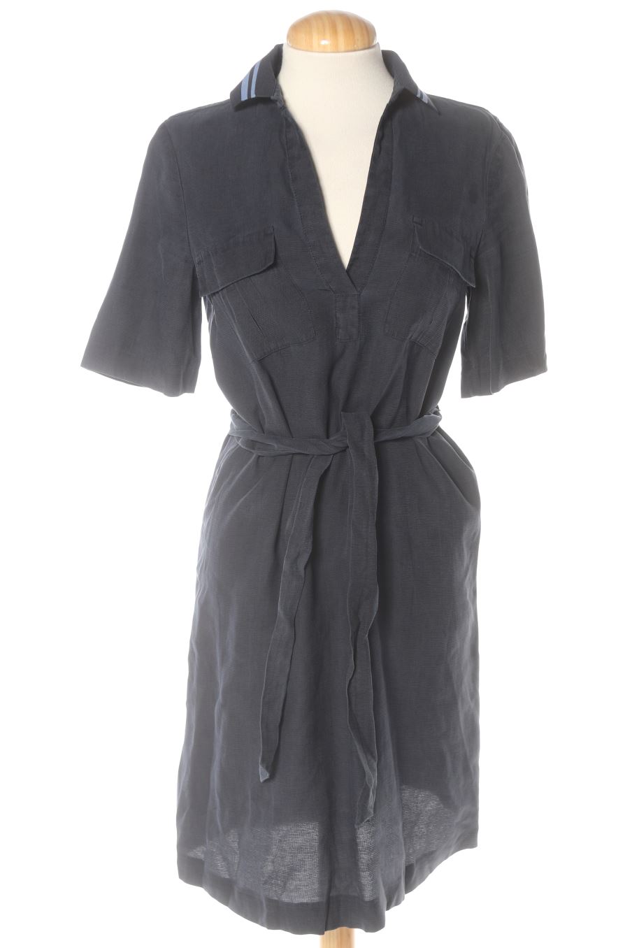Einfaches Kleid von MANGO SuiT Größe S, Farbe Marineblau, für