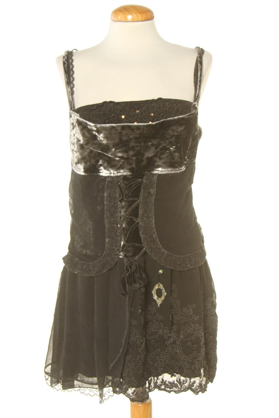 Vestido casual de Elisa Cavaletti de la talla M, de color gris