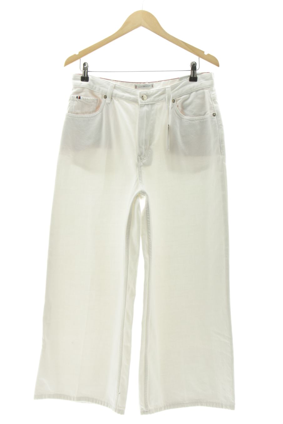 Jeans Tommy Hilfiger de la taille 42, de couleur blanc de denim
