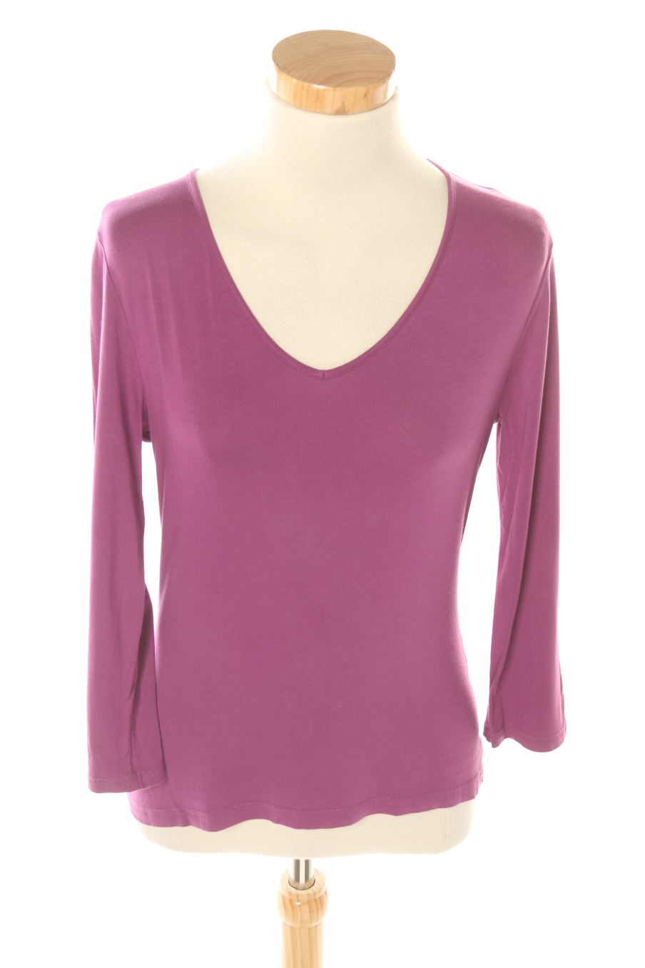 T-shirt à manches longues Yera de la taille S, de couleur pourpre