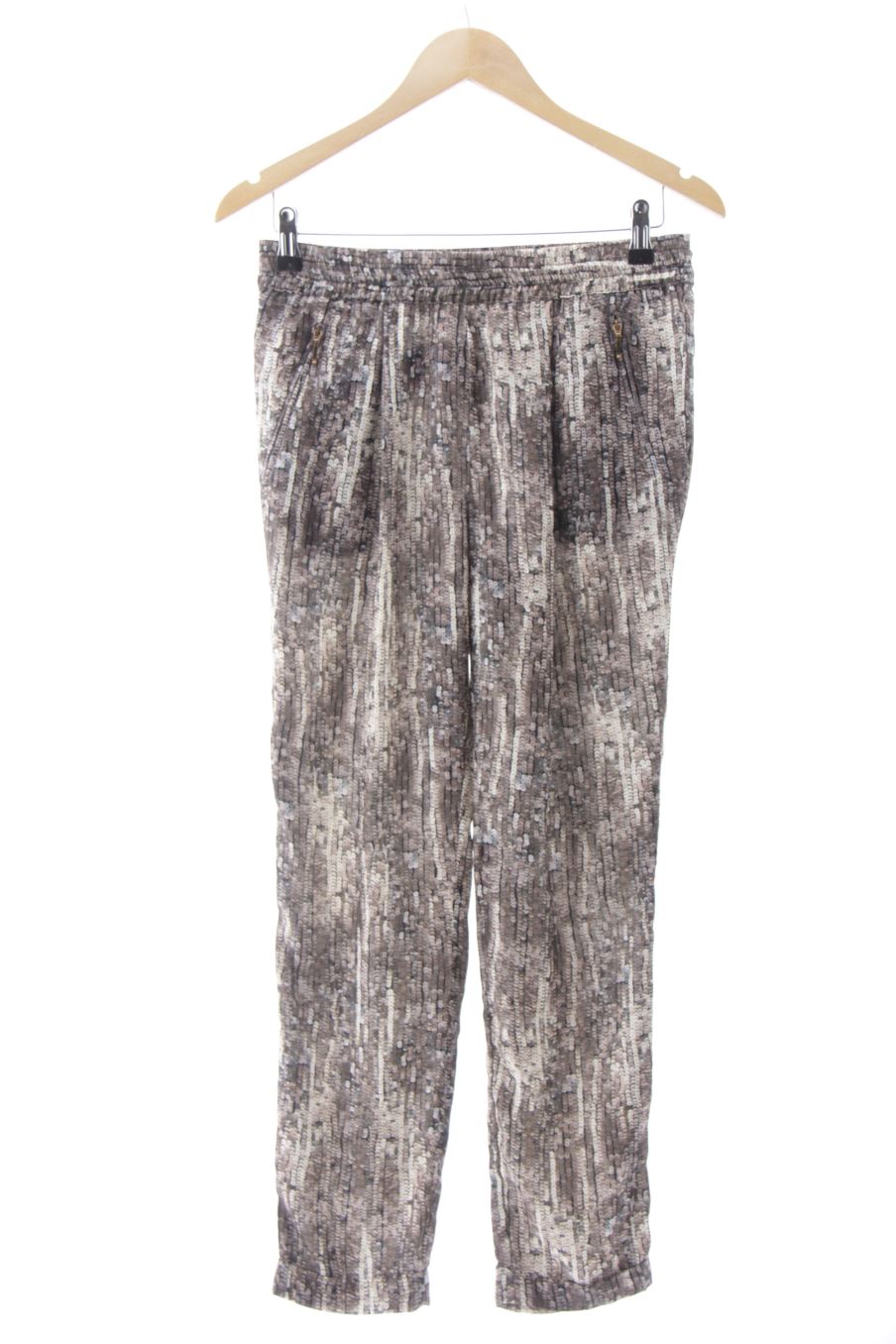 Casual Hose von Zara Größe S, Farbe Aufdruck, für