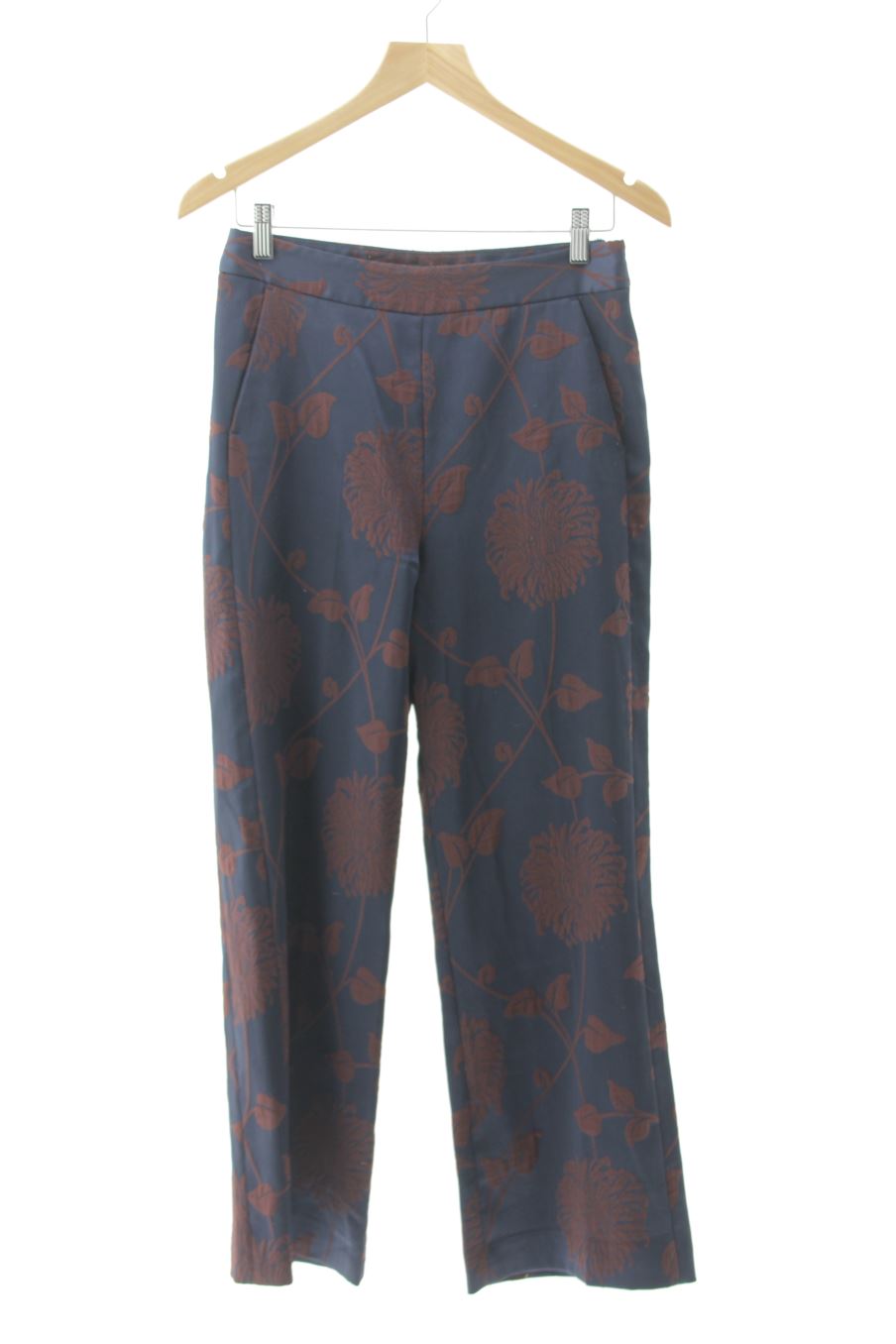 Pantalon Zara de la taille S, de couleur fleurs