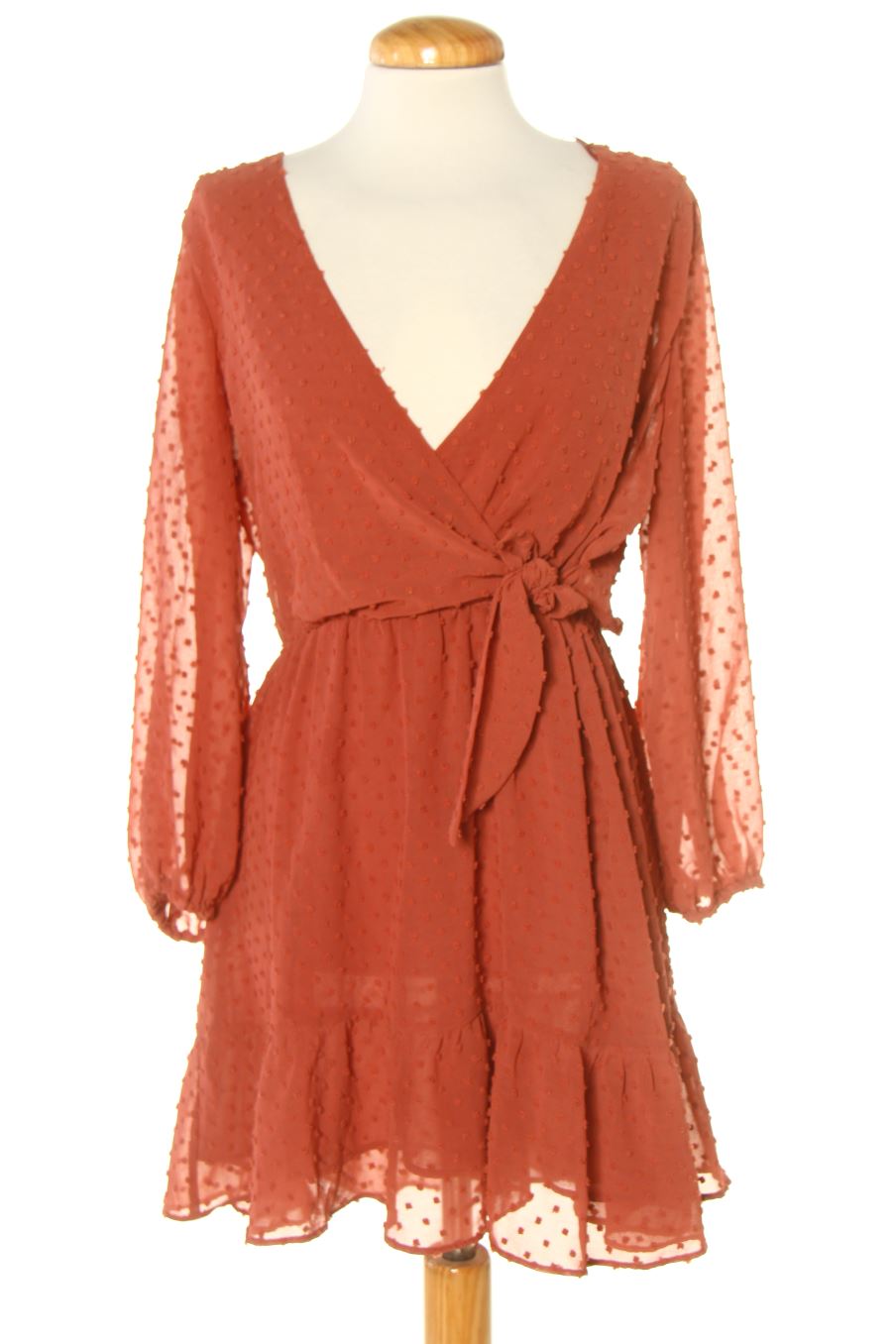 Robe casual Zara de la taille S, de couleur rose