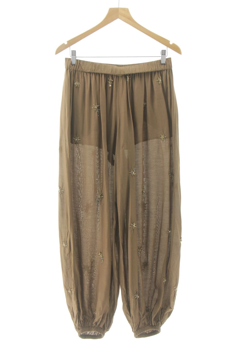 Pantalon Casual Mango de la taille S, de couleur marron