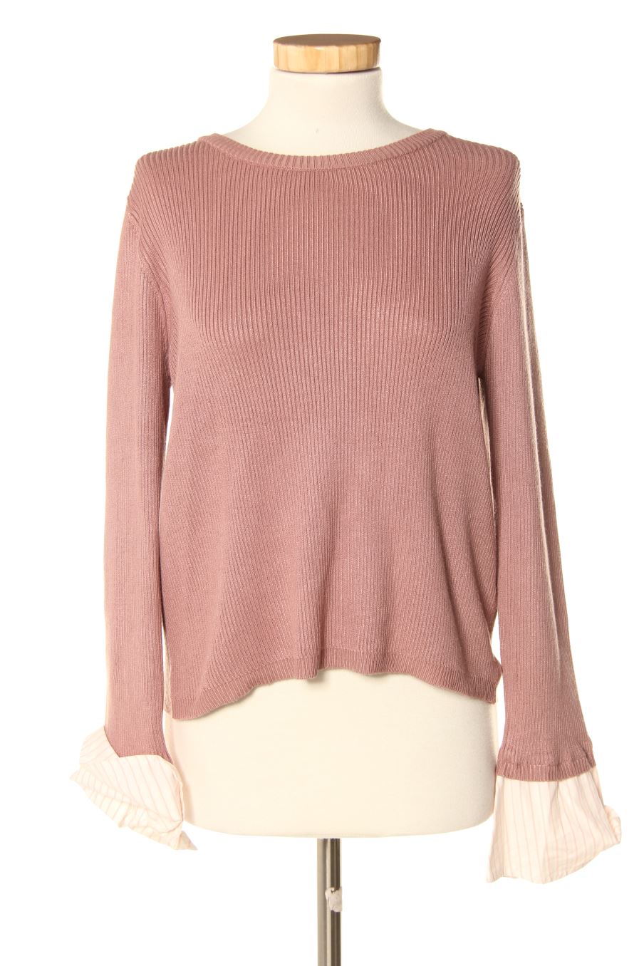 Jersey de Stradivarius de la talla S, de color burdeos