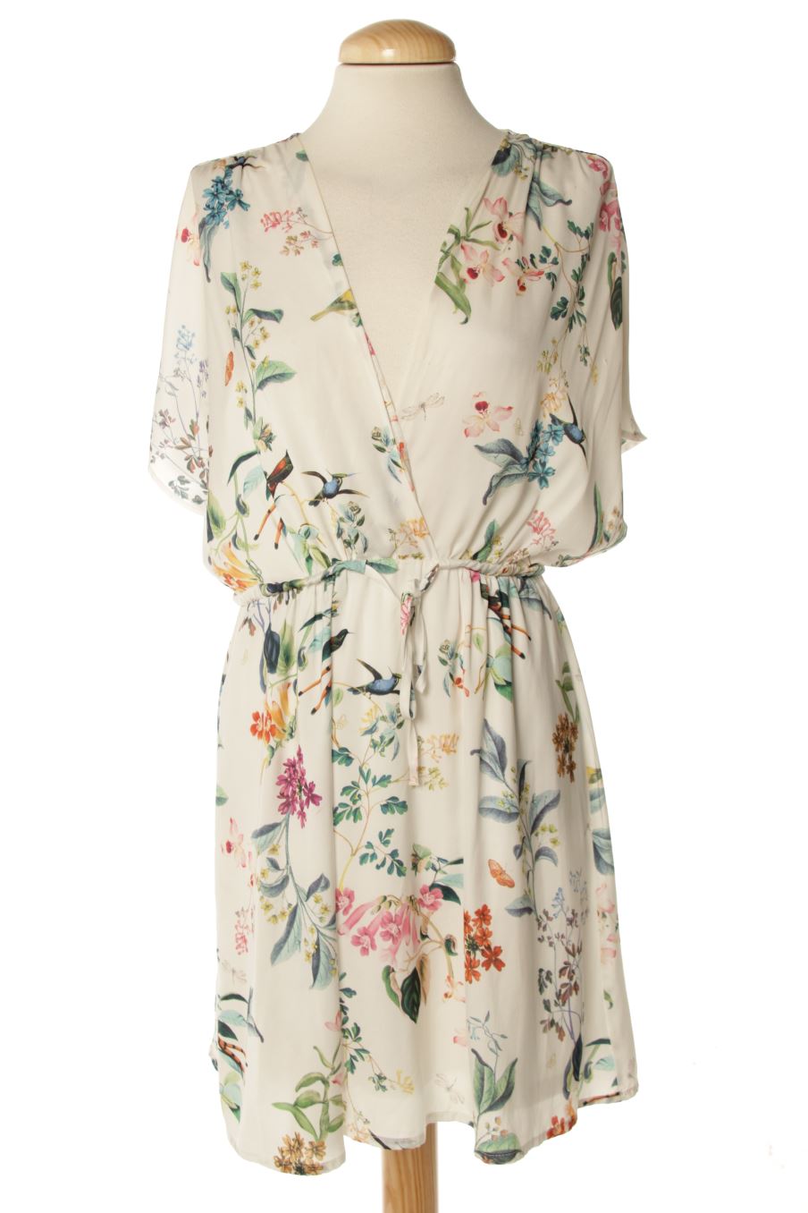 Vestido casual de Stradivarius de la talla M, de color flores