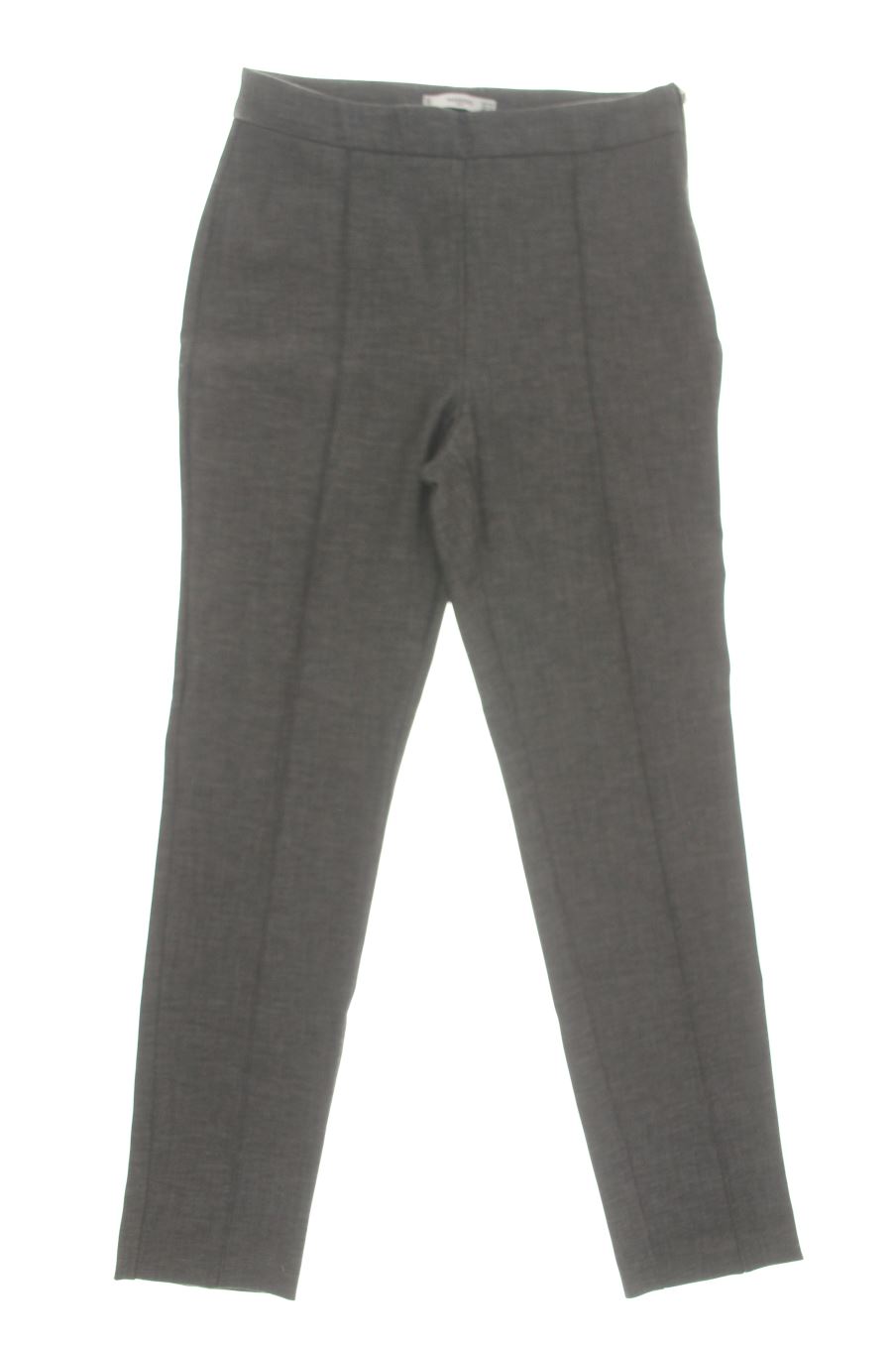 Pantalones de Mango de la talla 38, de color gris