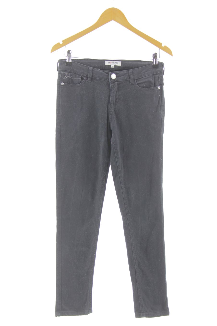 Jeans de Morgan de toi de la talla 34, de color nero