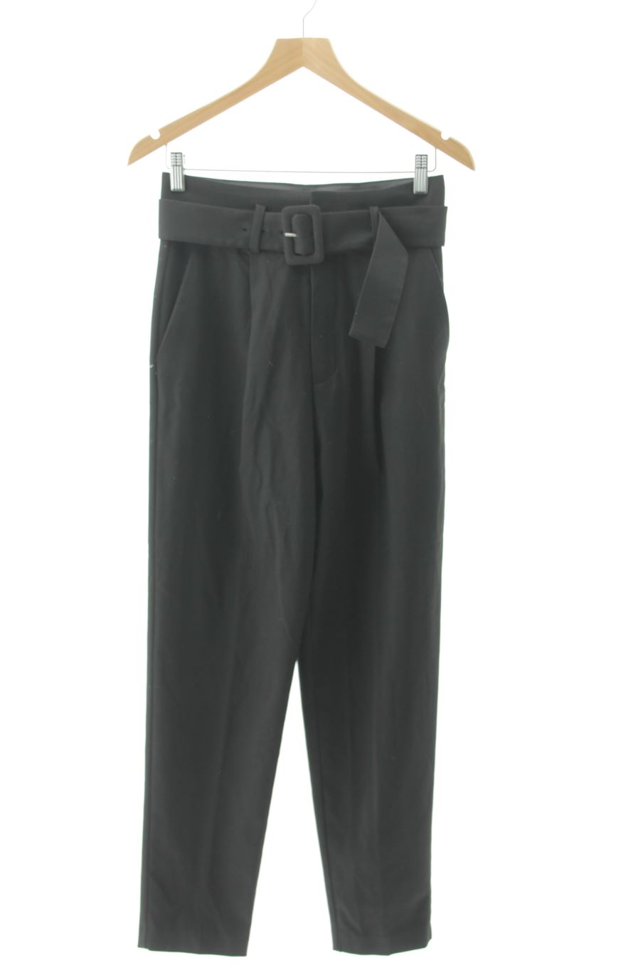Pantalon Mango de la taille 36, de couleur noir