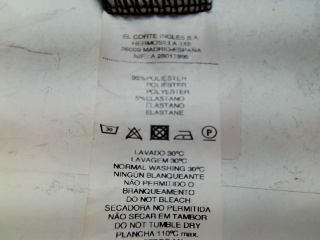 Mono de Easy wear de la talla S, de color negro