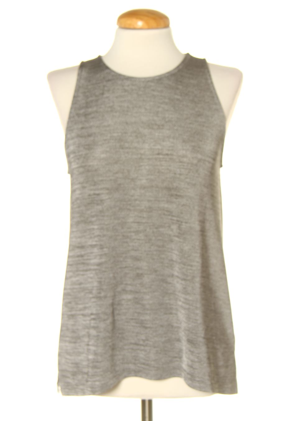 Aufwändiges Top von Stradivarius Größe L, Farbe Grau, für