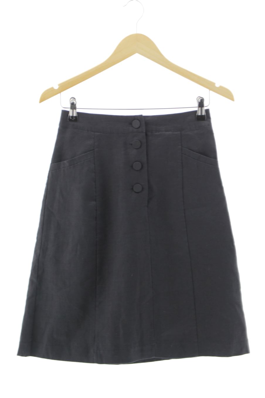 Falda de H&M de la talla 34, de color negro