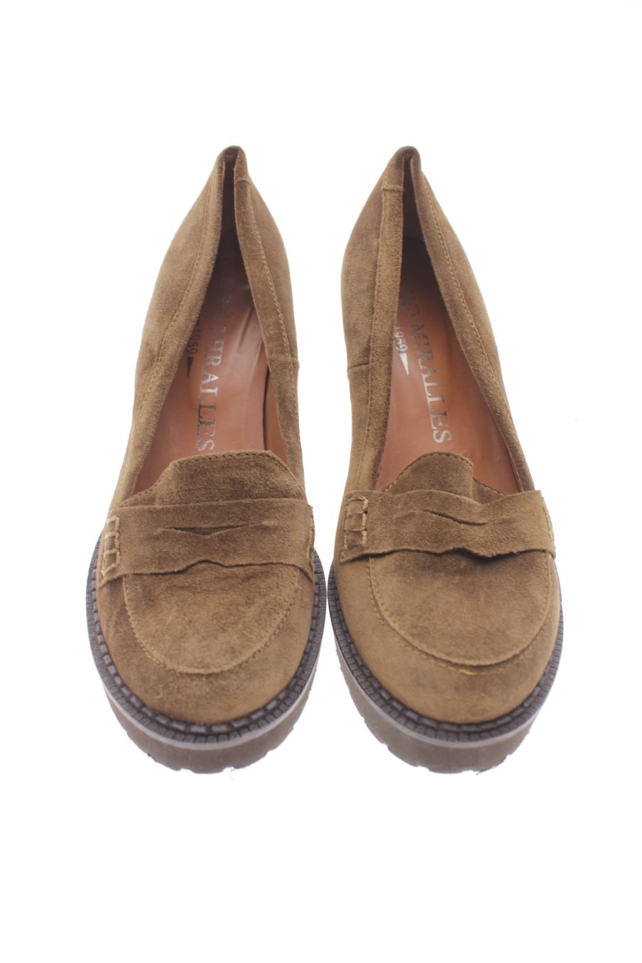 Zapatos de tacon de Pedro Miralles de la talla 39, de color marrón de