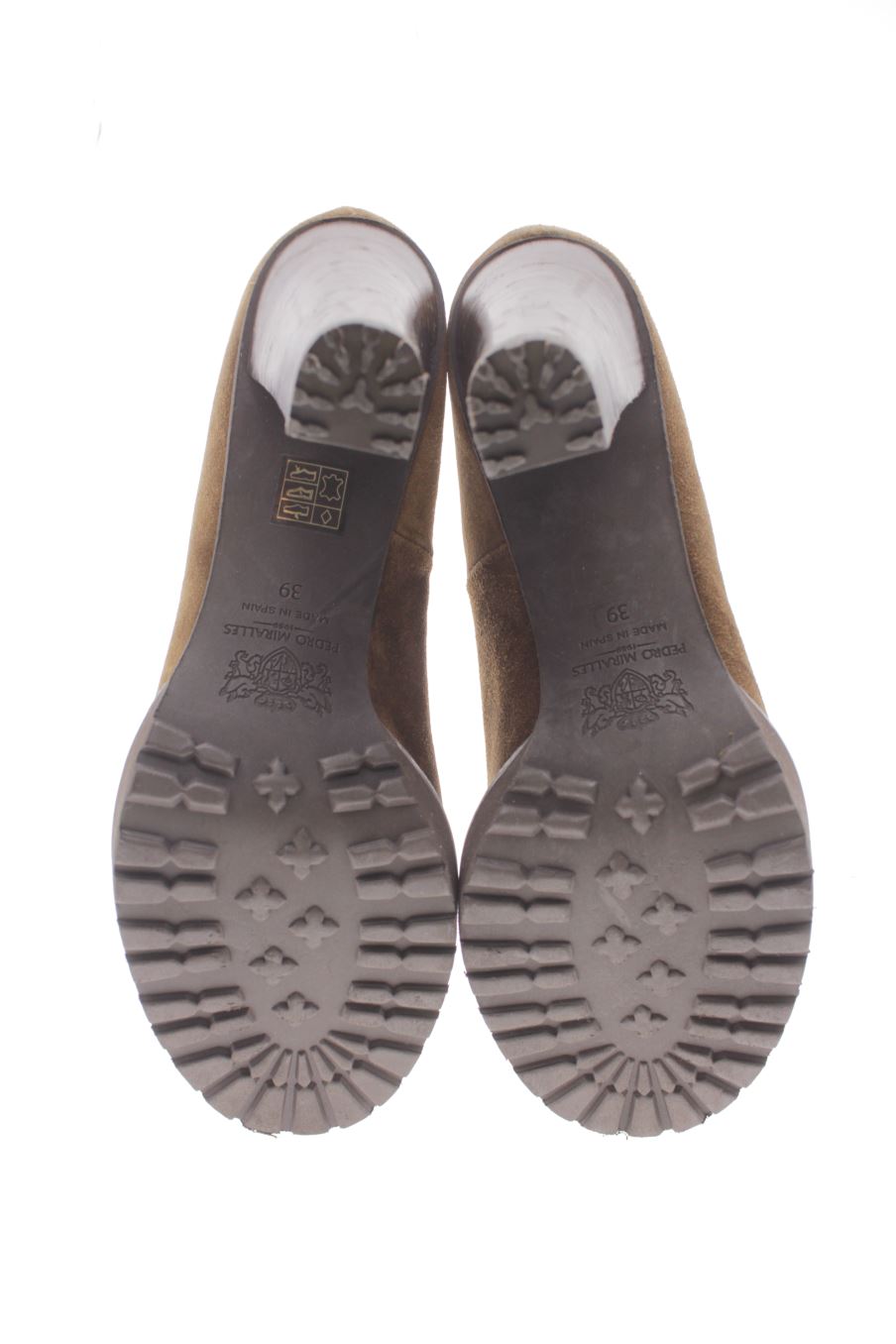 Zapatos de tacon de Pedro Miralles de la talla 39, de color marrón de
