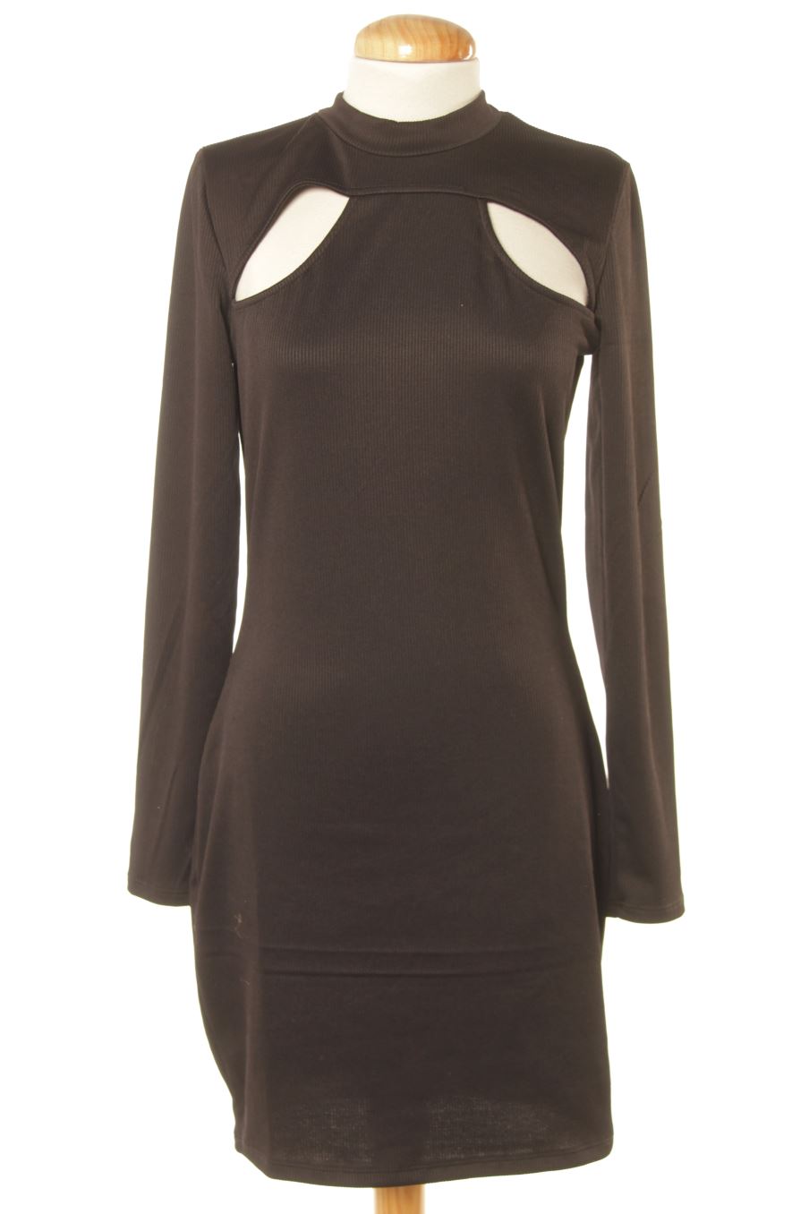 Vestito casual de H&M de la talla M, de color nero